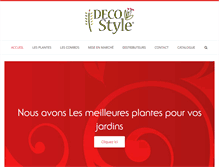 Tablet Screenshot of deco-style.ca